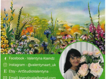 John Bowen Gallery - Wildflower Paradise - Paintings by Valentyna Ksendz